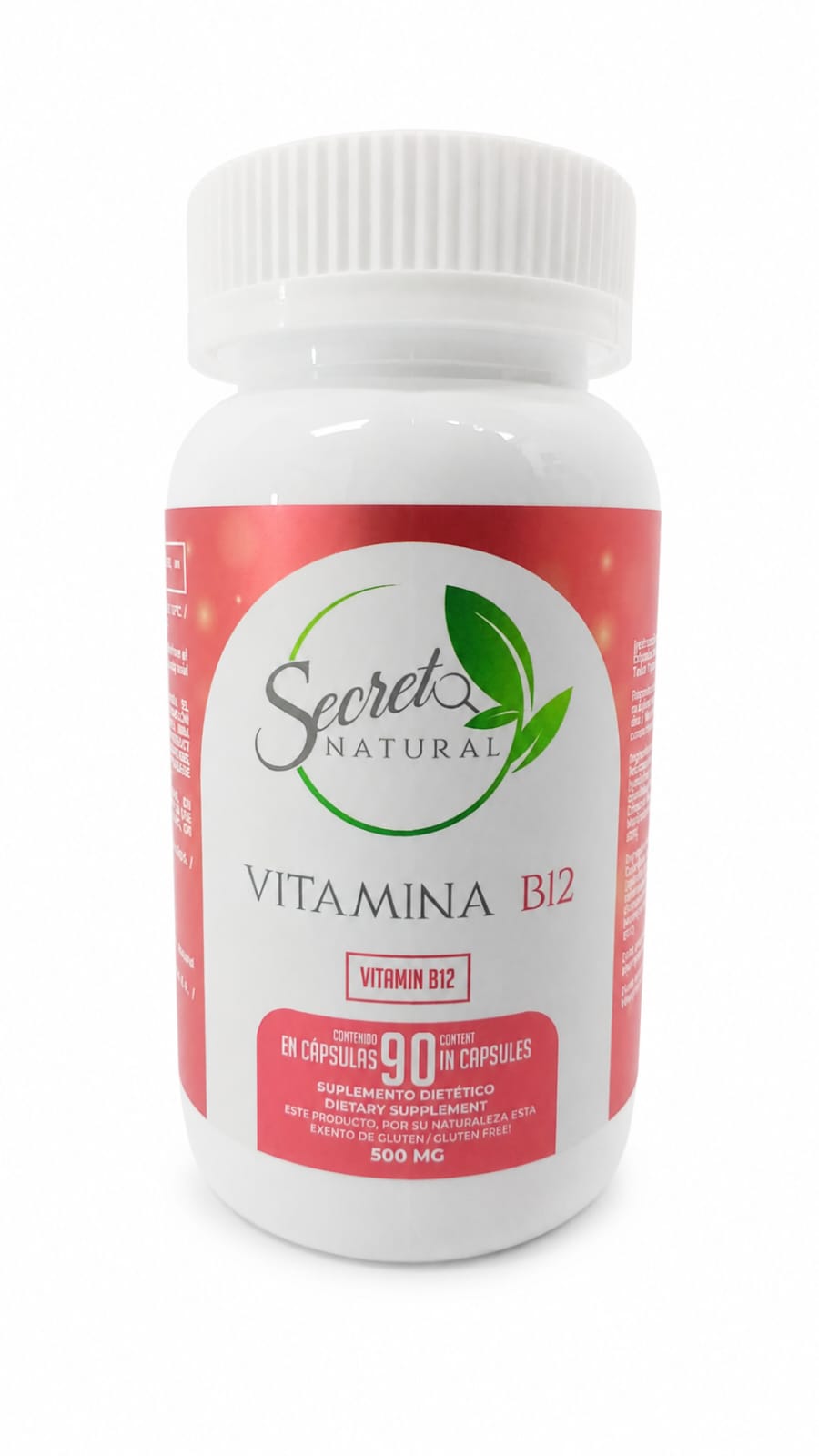 Capsulas de vitamina B12 60 ud