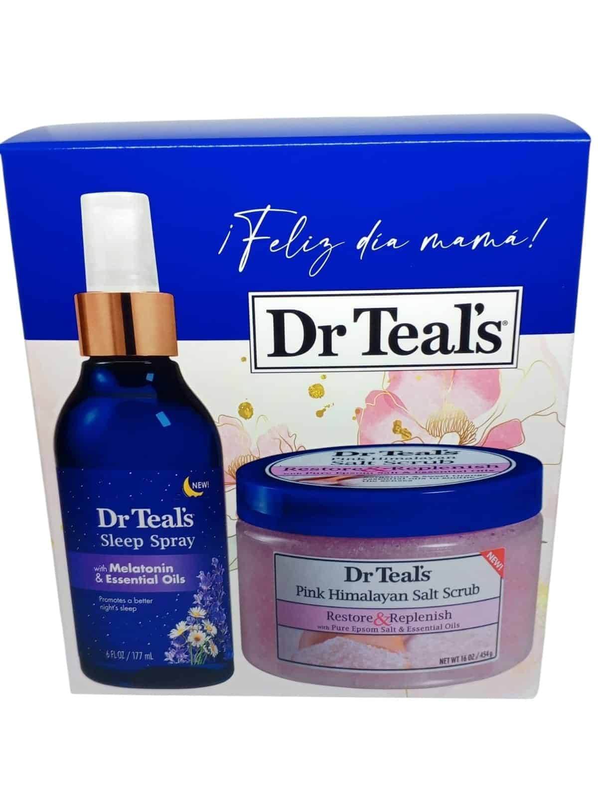 Pack Dr. Teals Salt Scrub Pink Himalayan + Spray Melatonina 177 Ml-Nutrisol Vite