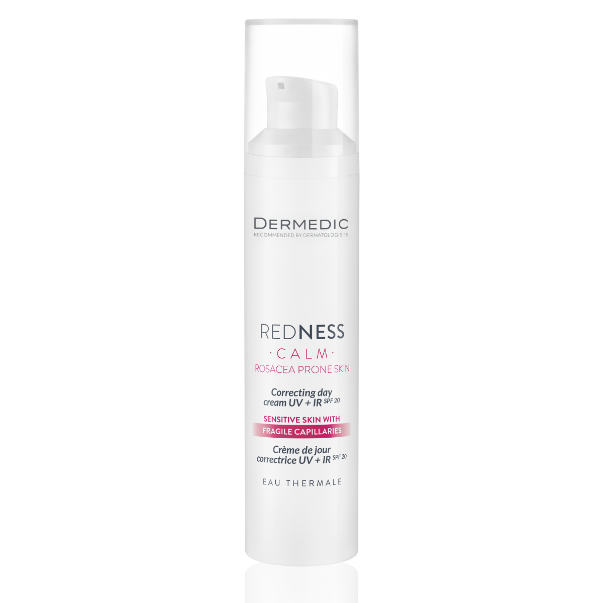 Redness calm crema correctora dia uv+ir spf20 40 ml