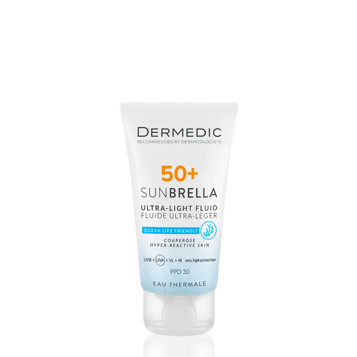 Sunbrella fluido ultra ligero piel hiperreactiva cuperosa spf50+ 40 ml