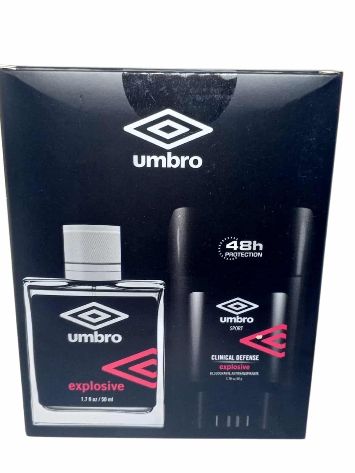 Estuche Fragrance Explosite 50 ml + Desodorante en Barra – Umbro