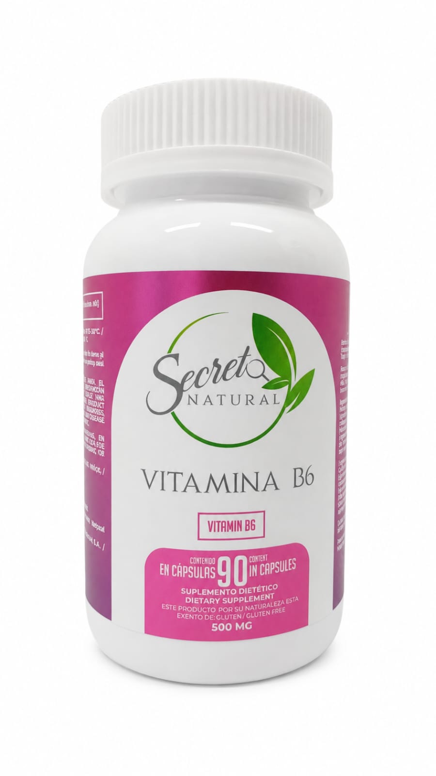 Cápsulas de vitaminas B6 90 ud